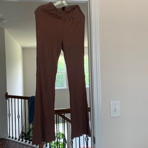 Cute brown long pants